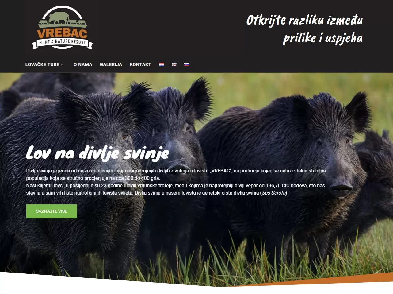 Vzdrževanje in on-site optimizacija Hunting Vrebac